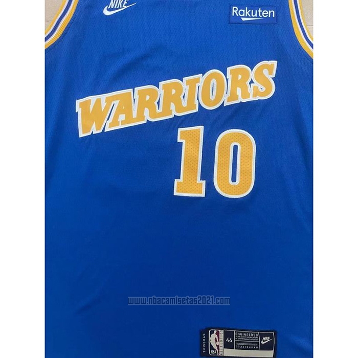 Camiseta Golden State Warriors Tim Hardaway #10 Classic 2022-23 Azul